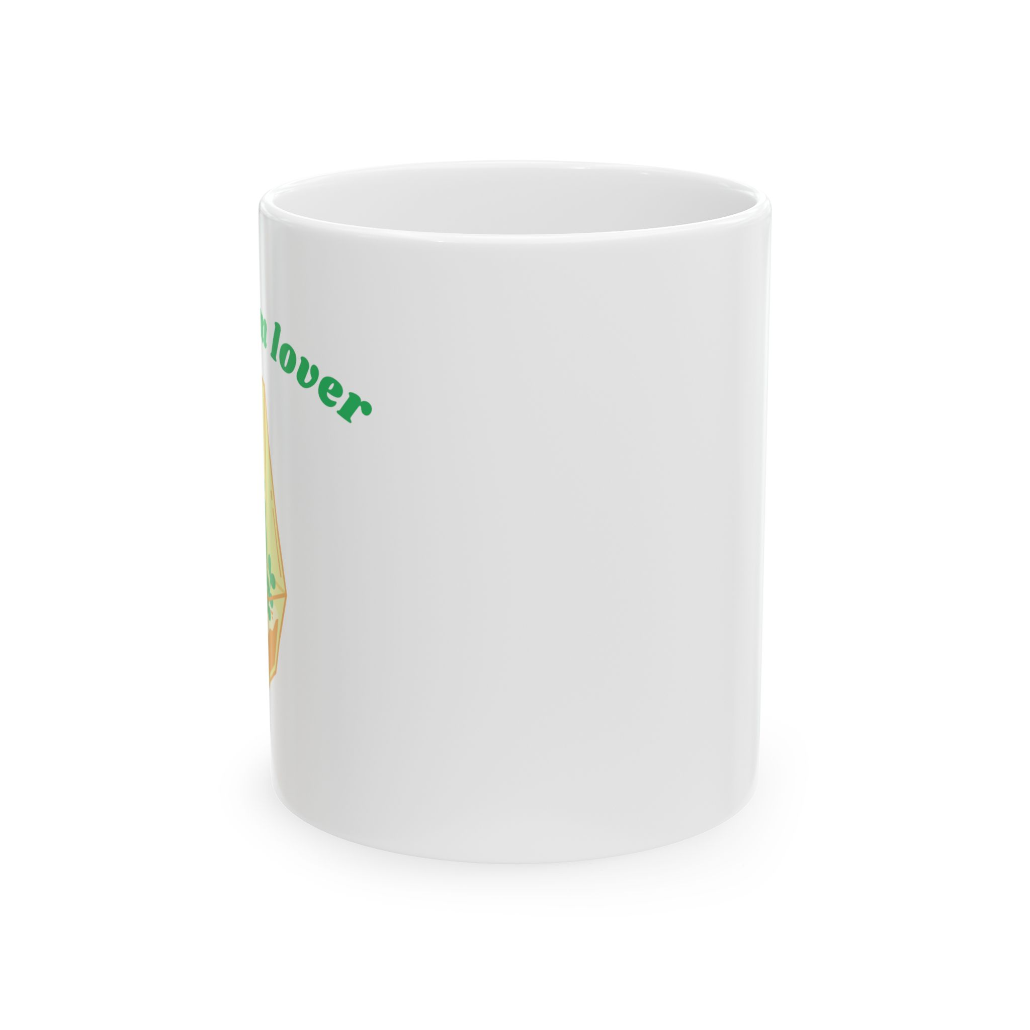 Terrarium Lover Mug | Cute Terrarium Illustration Ceramic Coffee Cup